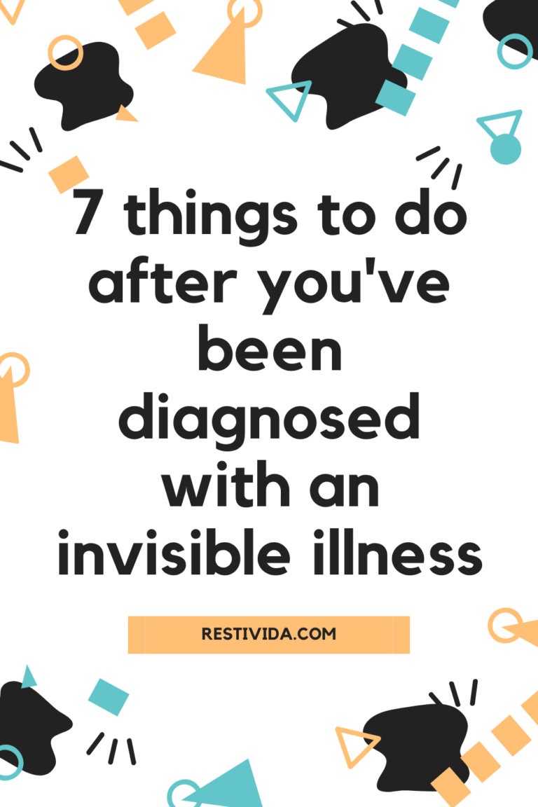What you can do after you've been diagnosed with an invisible illness