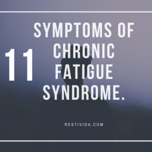 Symptoms of chronic fatigue syndrome.